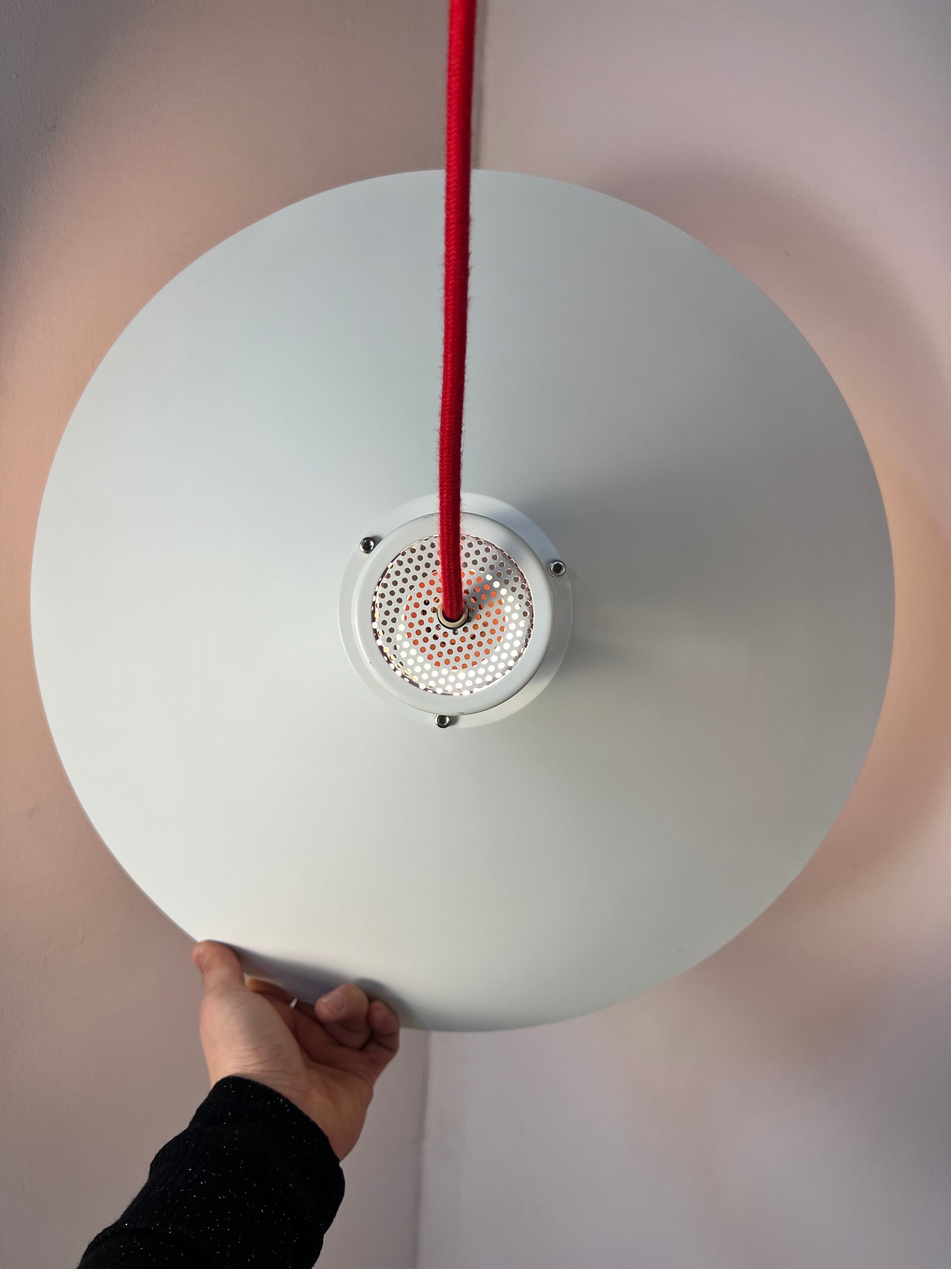 Lamellenlampe Trapez von Christian Hvidt für Nordisk Solar