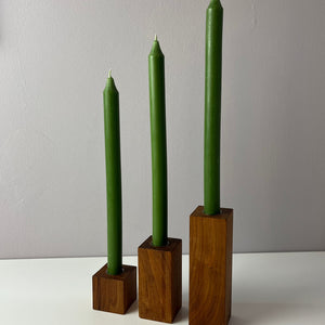 Set: Trio Kerzenständer Teak