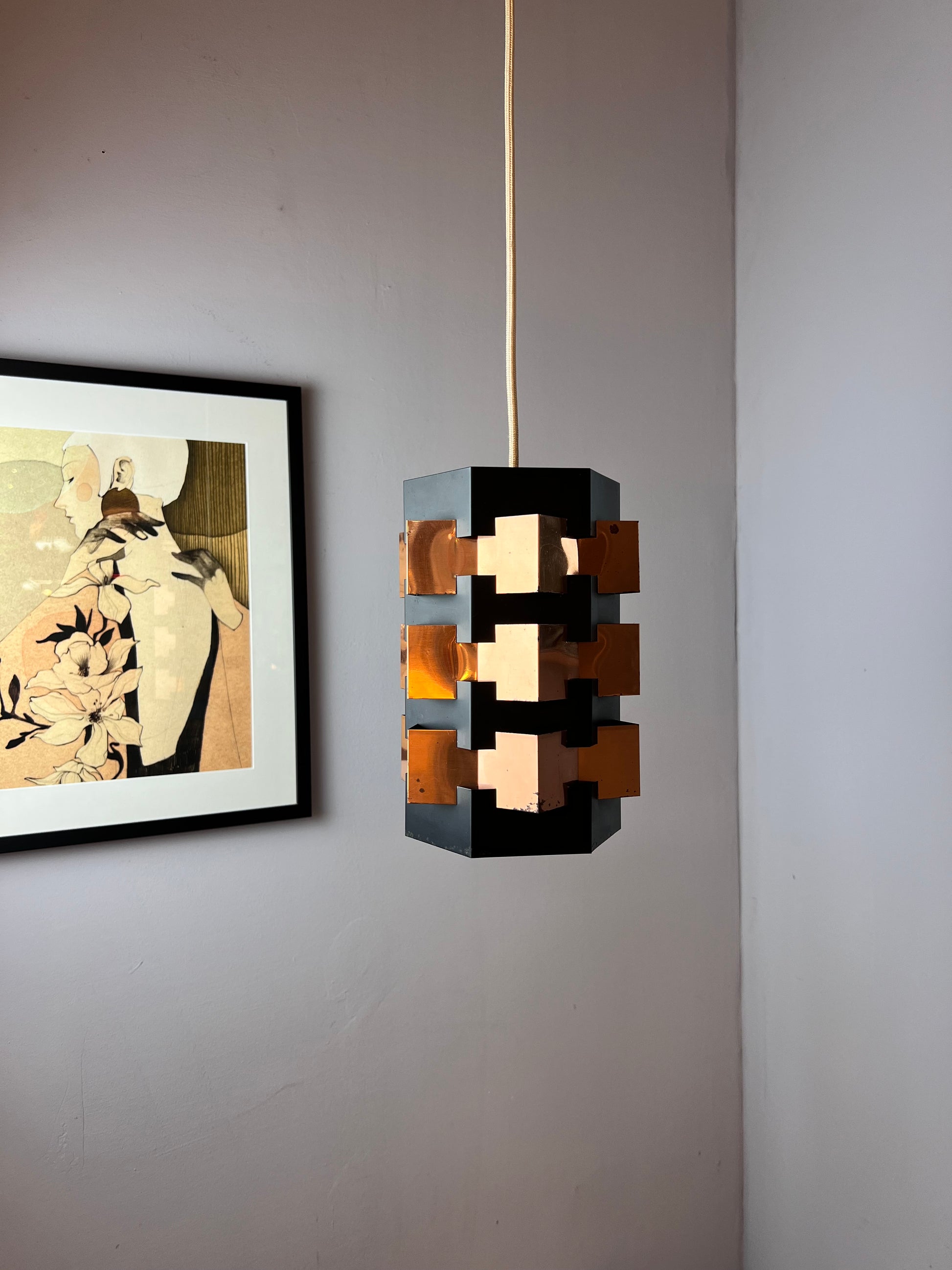 Hängelampe von Svend Aage Holm für Holm Sorensen & Co