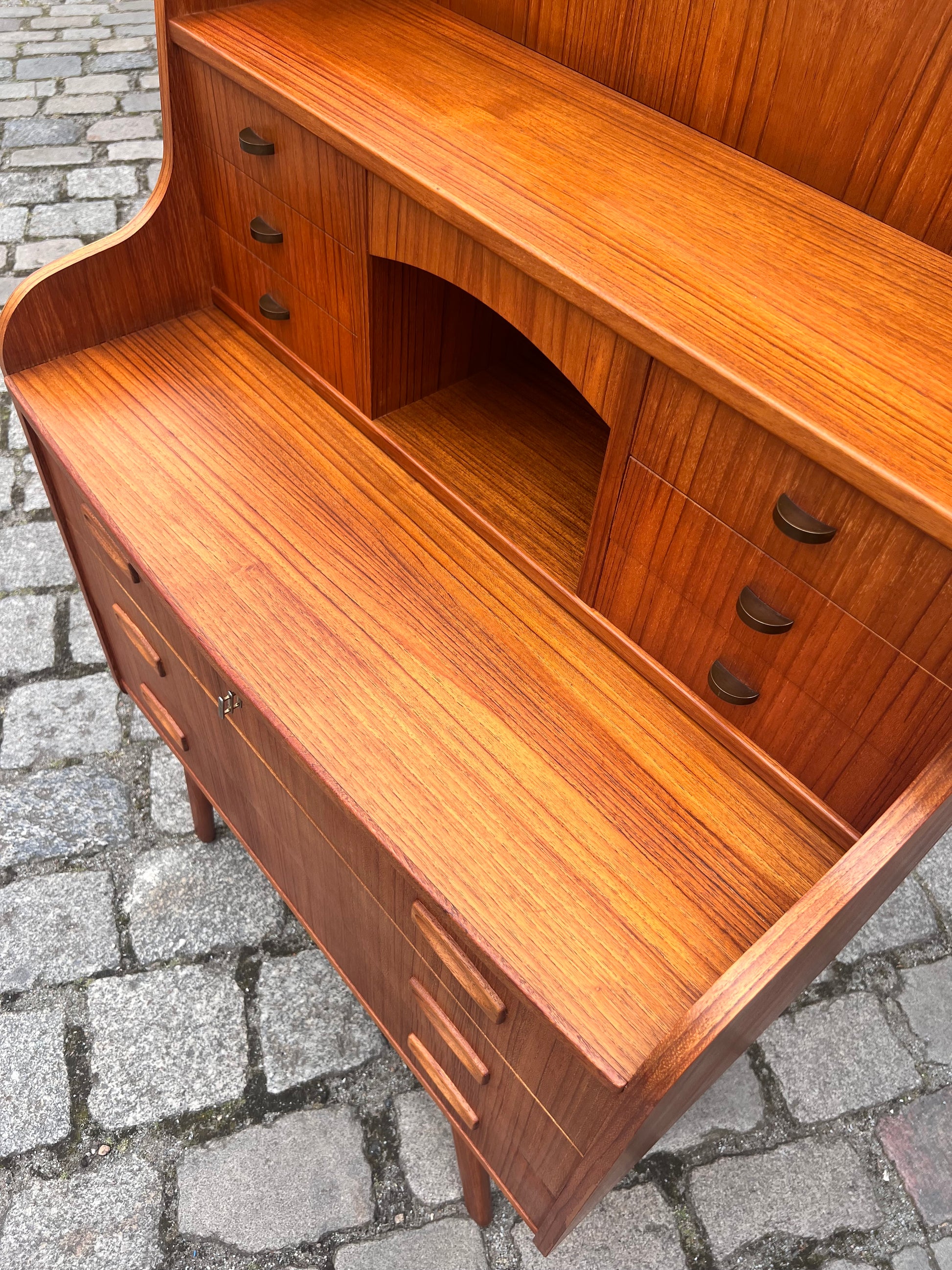Sekretär Teak aus Dänemark