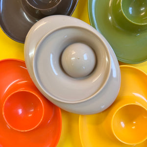 Set: 5x Eierbecher stapelbar Kunststoff 70er
