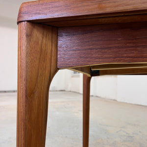 Ausziehbarer Esstisch Teak von Henning Kjærnulf