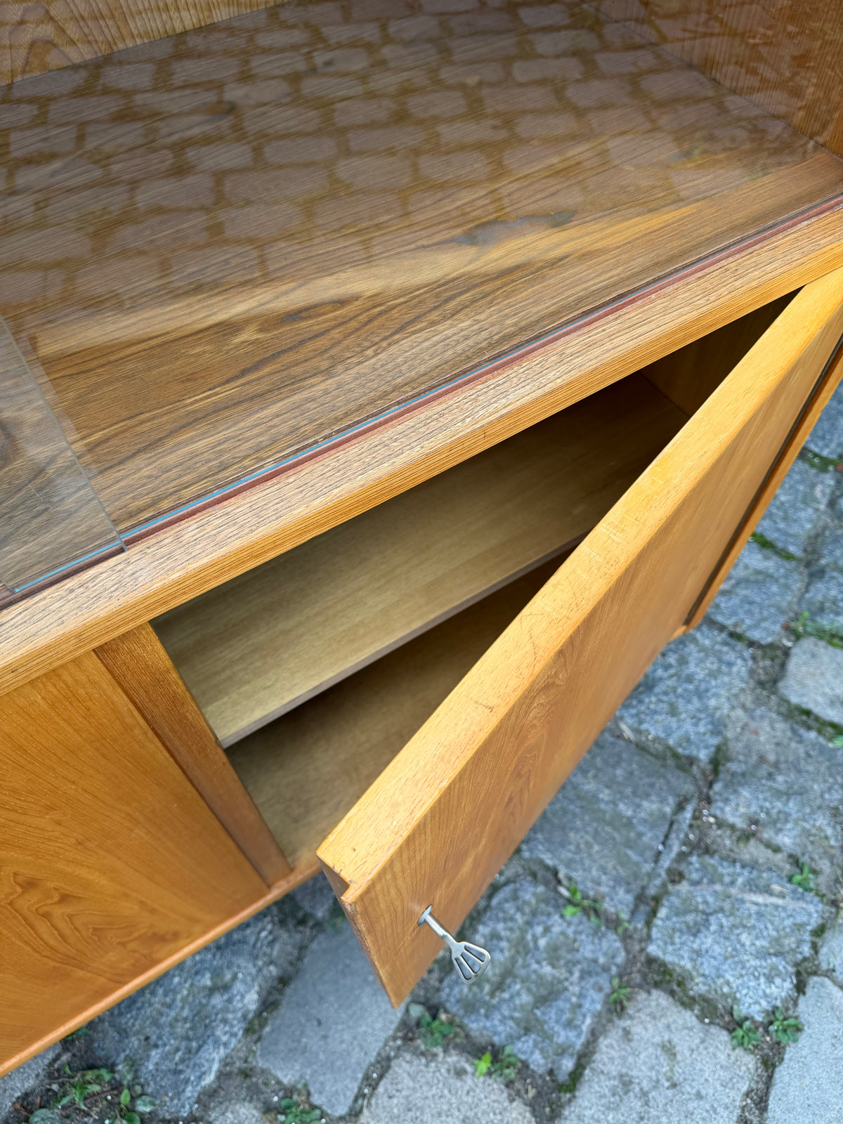 Highboard Typ 602/G Esche von Franz Ehrlich für Hellerau