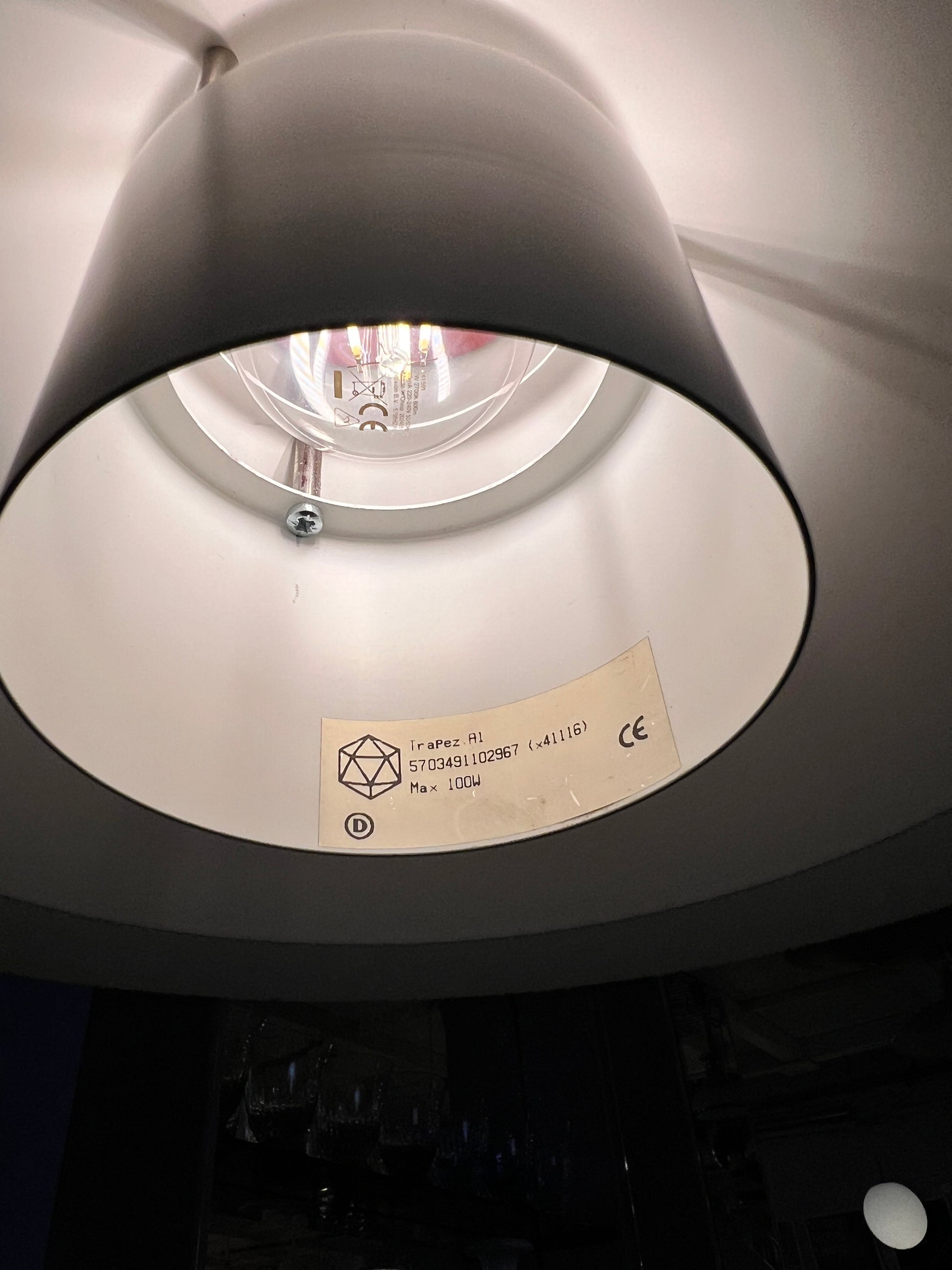 Lamellenlampe NORDISK SOLAR  „Trapez“