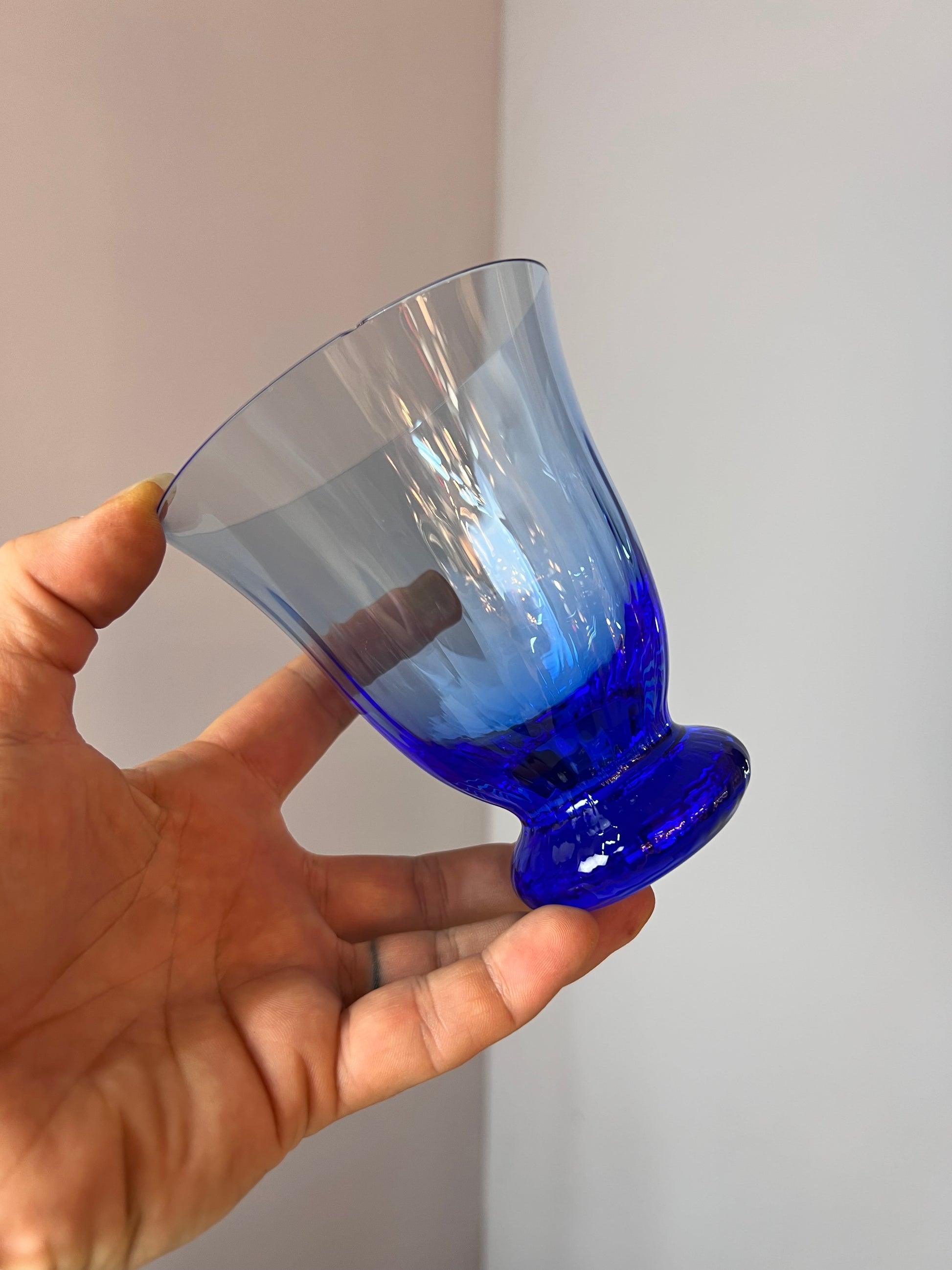 Set: 7x Wasserglas bunt