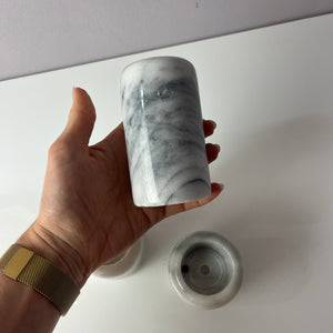 Set: Trio Kerzenständer Marmor