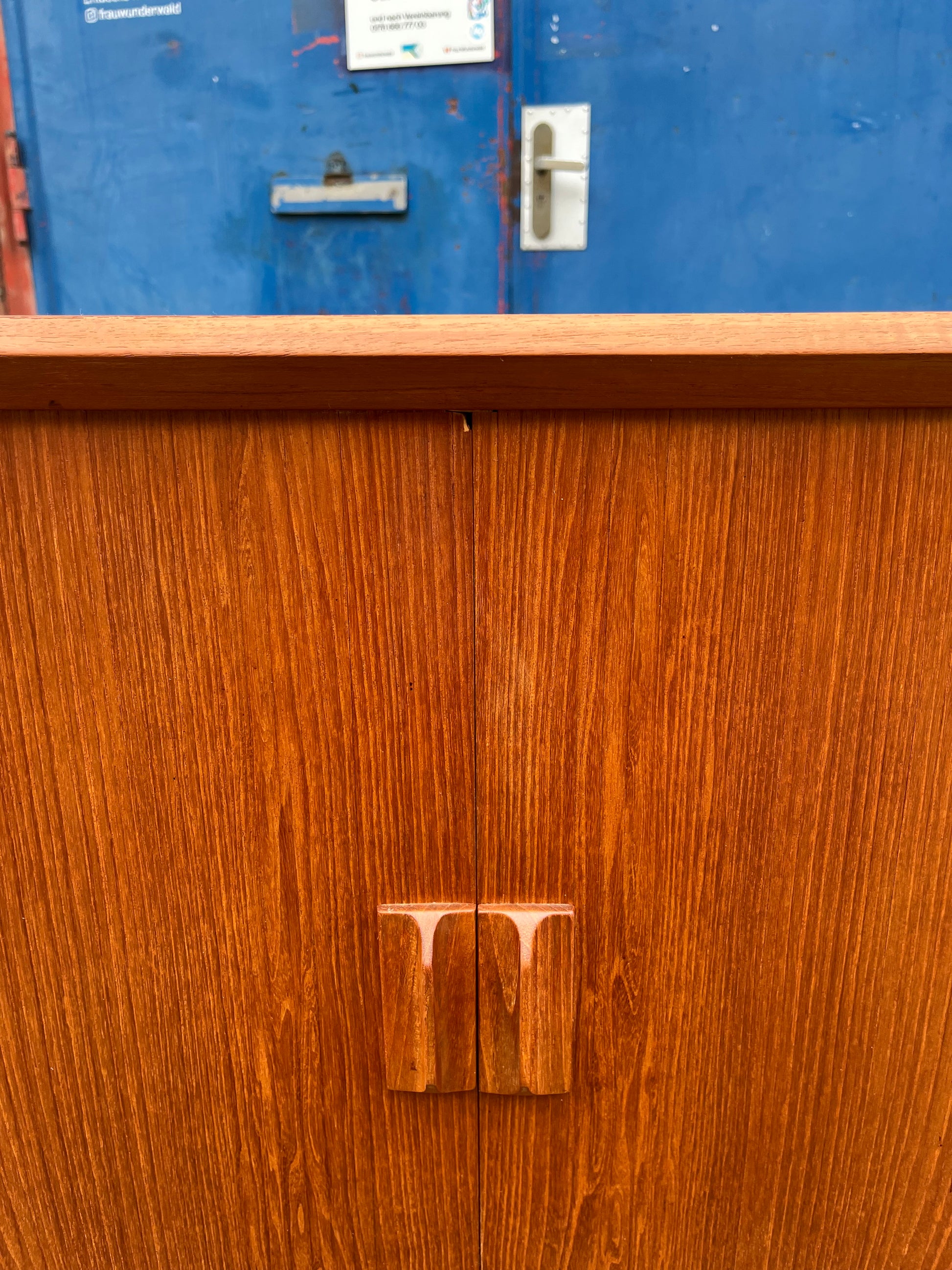 Sideboard Teak von Svend Aage Larsen für Faarup Møbelfabrik