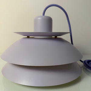 Lamellenlampe Typ 776 flieder von Horn