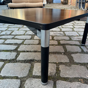 Couchtisch 712/T schwarz Zink von Hans Peter Piehl für Wilkhahn