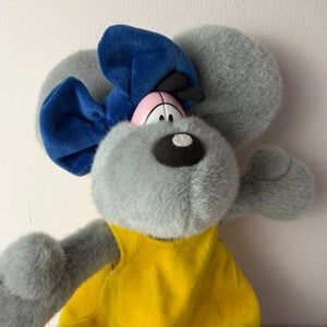 Diddlina Maus mit gelbem Kleid von Thomas Goletz