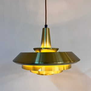 Lamellenlampe gold aus Dänemark