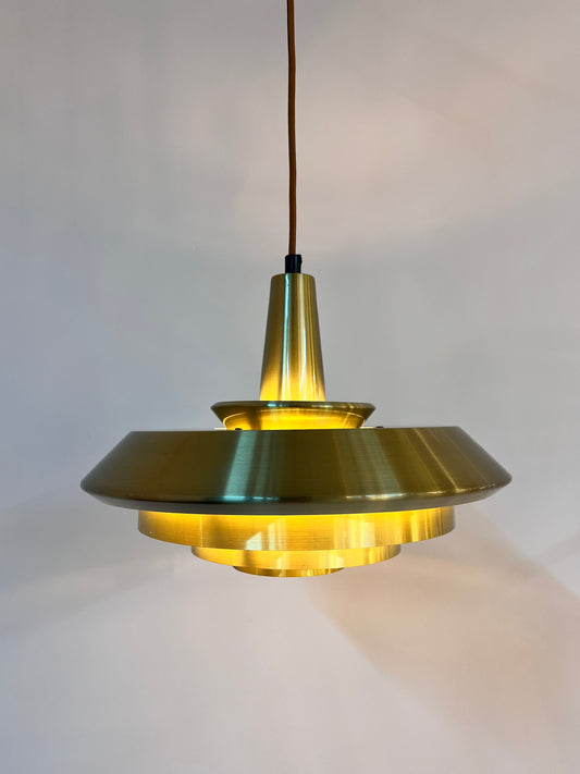 Lamellenlampe gold aus Dänemark
