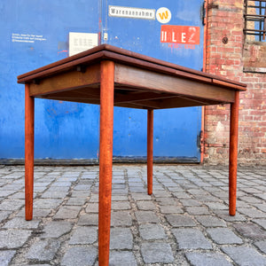 Kleiner ausziehbarer Esstisch Teak aus Dänemark
