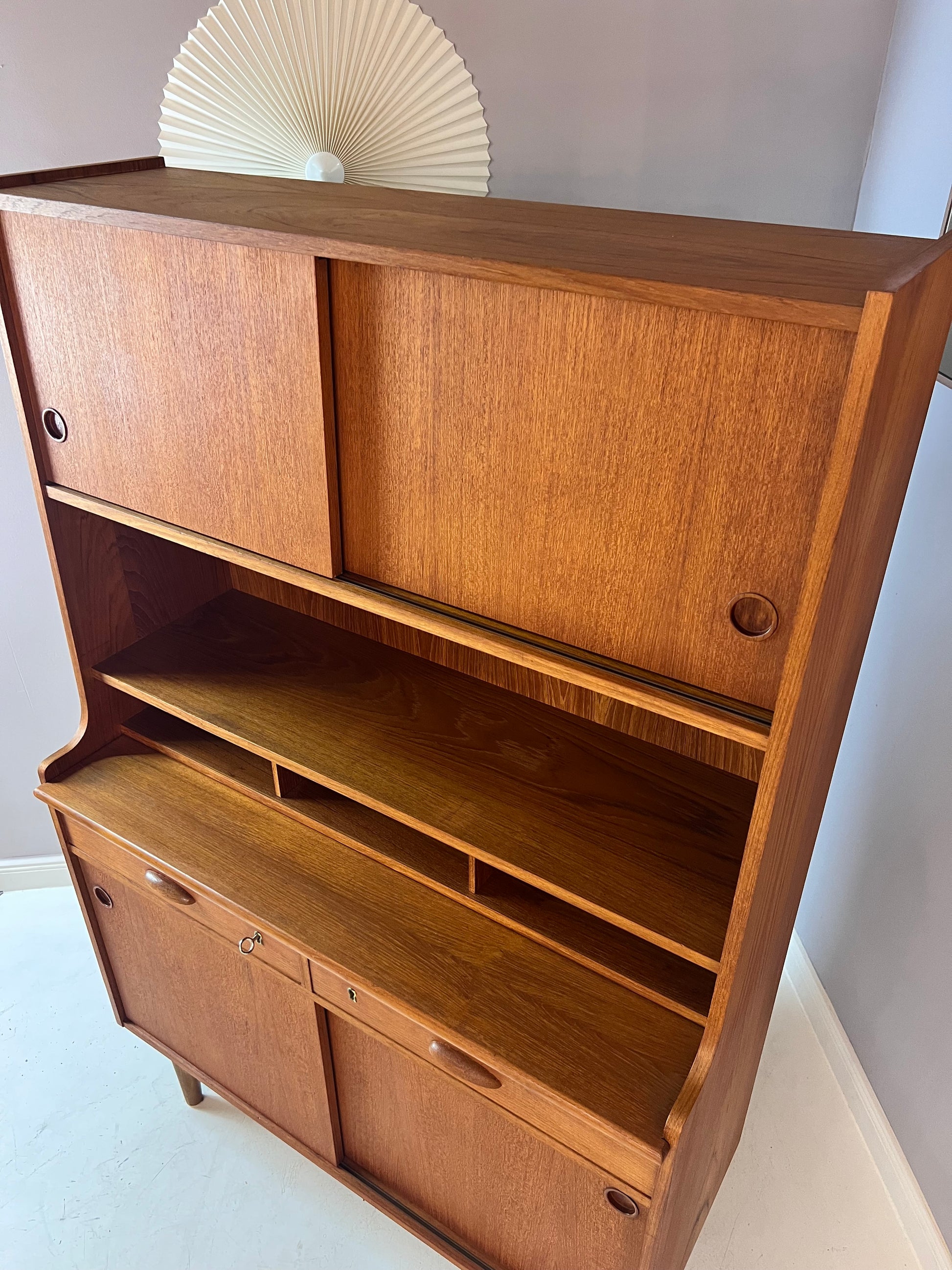 Bücherregal Teak von Korinth Møbelfabrik