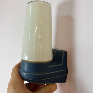 Wandlampe blau Sigvard Bernadotte für Ifö