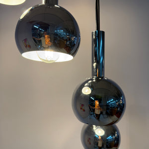 Kaskadenlampe 7-flammig Chrom von Richard Essig
