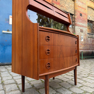 Sekretär Teak von Gunnar Falsig für Holstebro Møbelfabrik