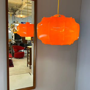 Hängelampe orange Kunststoff von Ilka Plast