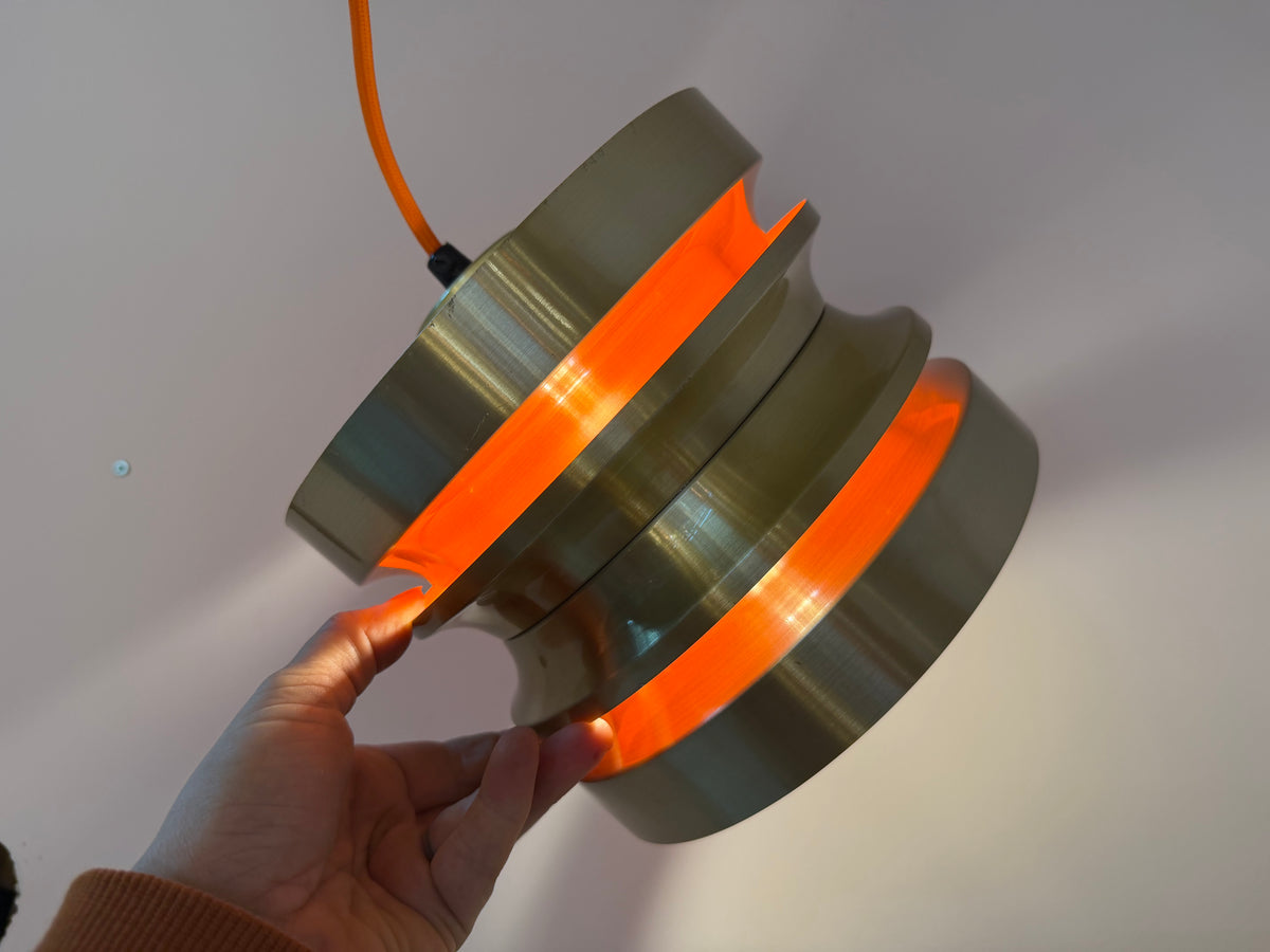 Hängelampe gold orange von Carl Thore