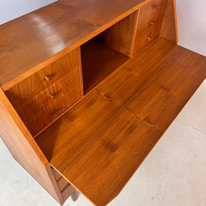Kommode mit Arbeitsfläche Teak aus Dänemark