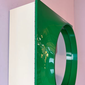 Spiegelschrank Quadrat grün von Hammarplast