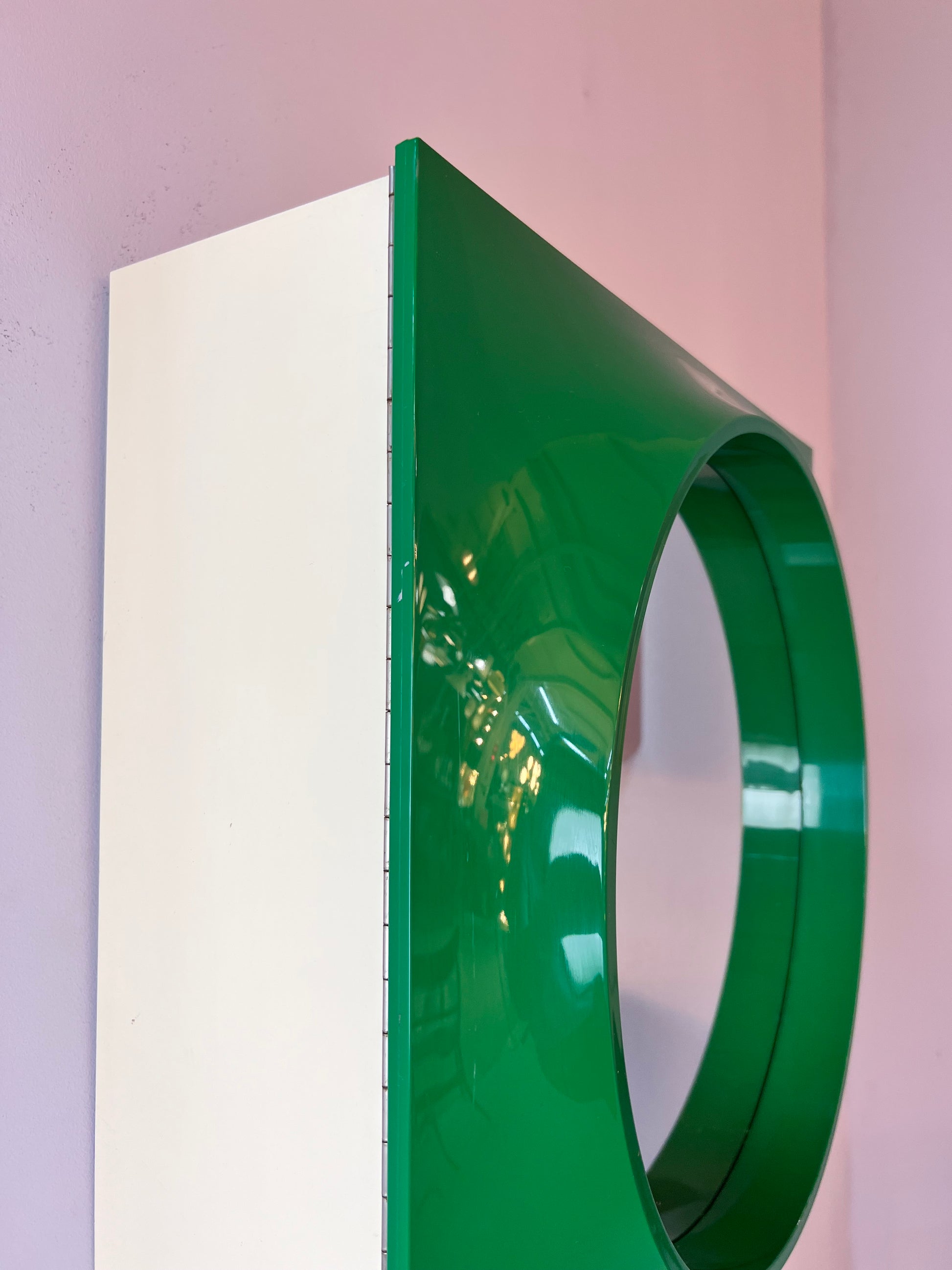 Spiegelschrank Quadrat grün von Hammarplast