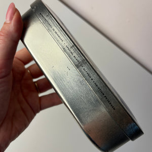 Tabak-Dose Edition 1997 schwarz blau Metall