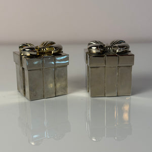 Salz- & Pfefferstreuer Geschenk versilbert
