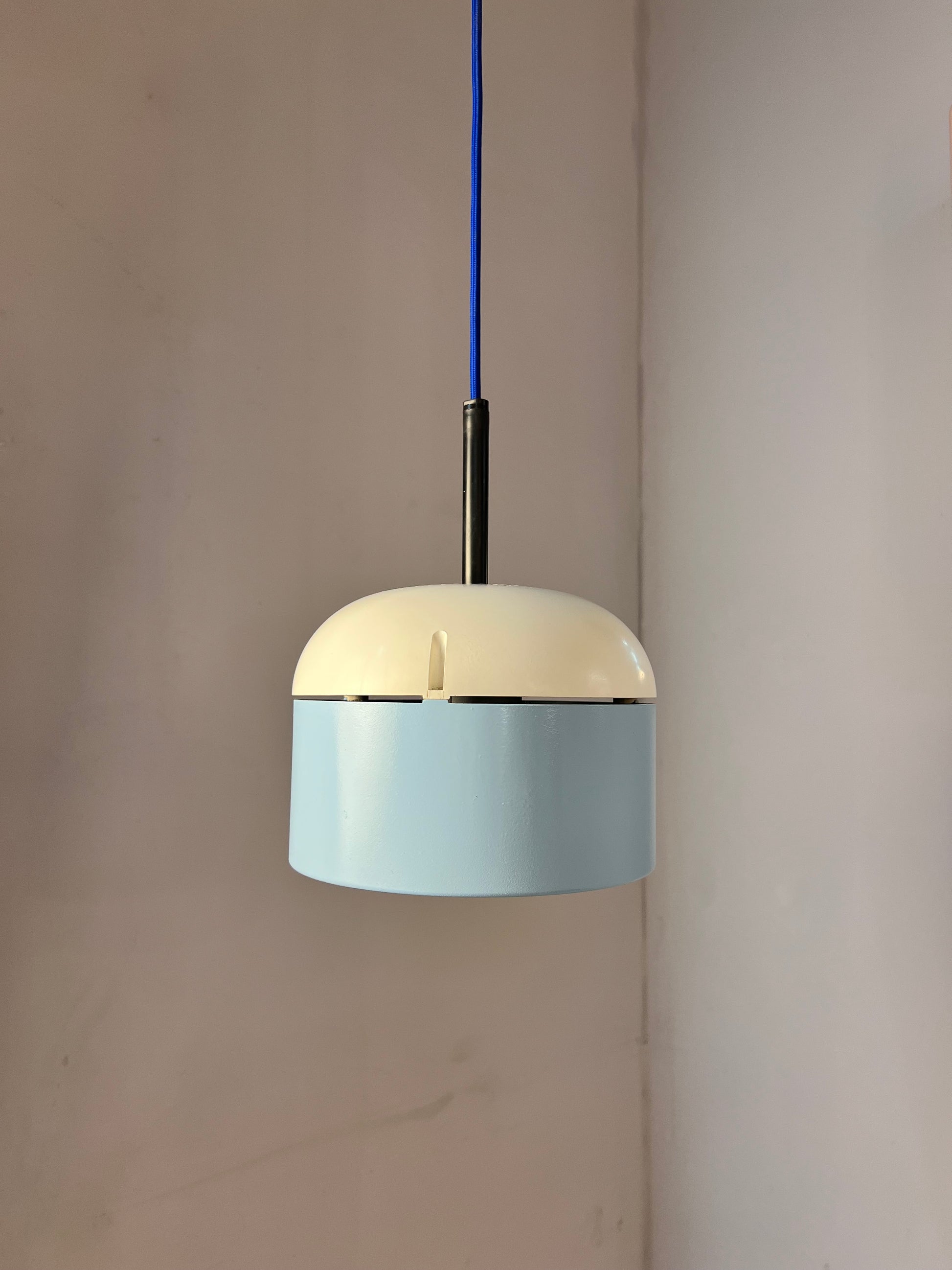 Hängelampe von Staff teils neu lackiert