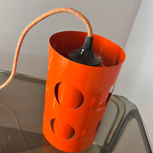 Hängelampe orange Metall von Raak Amsterdam