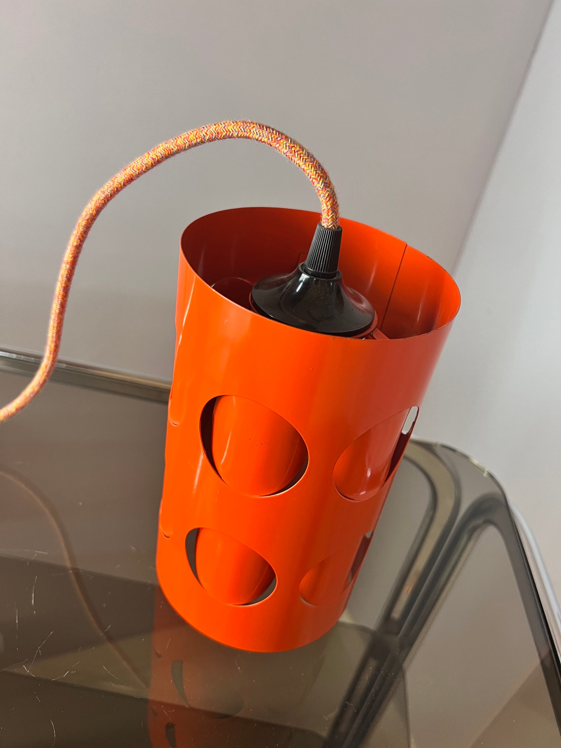 Hängelampe orange Metall von Raak Amsterdam