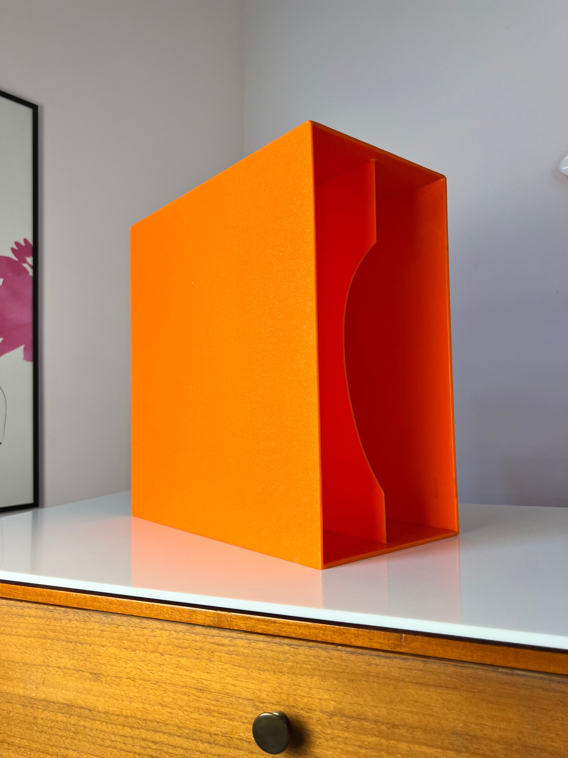 Plattenregal Kunststoff orange Dänemark