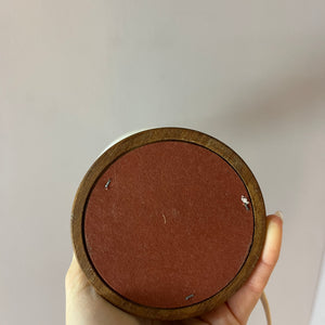 Tischlampe Teak Glas von Temde