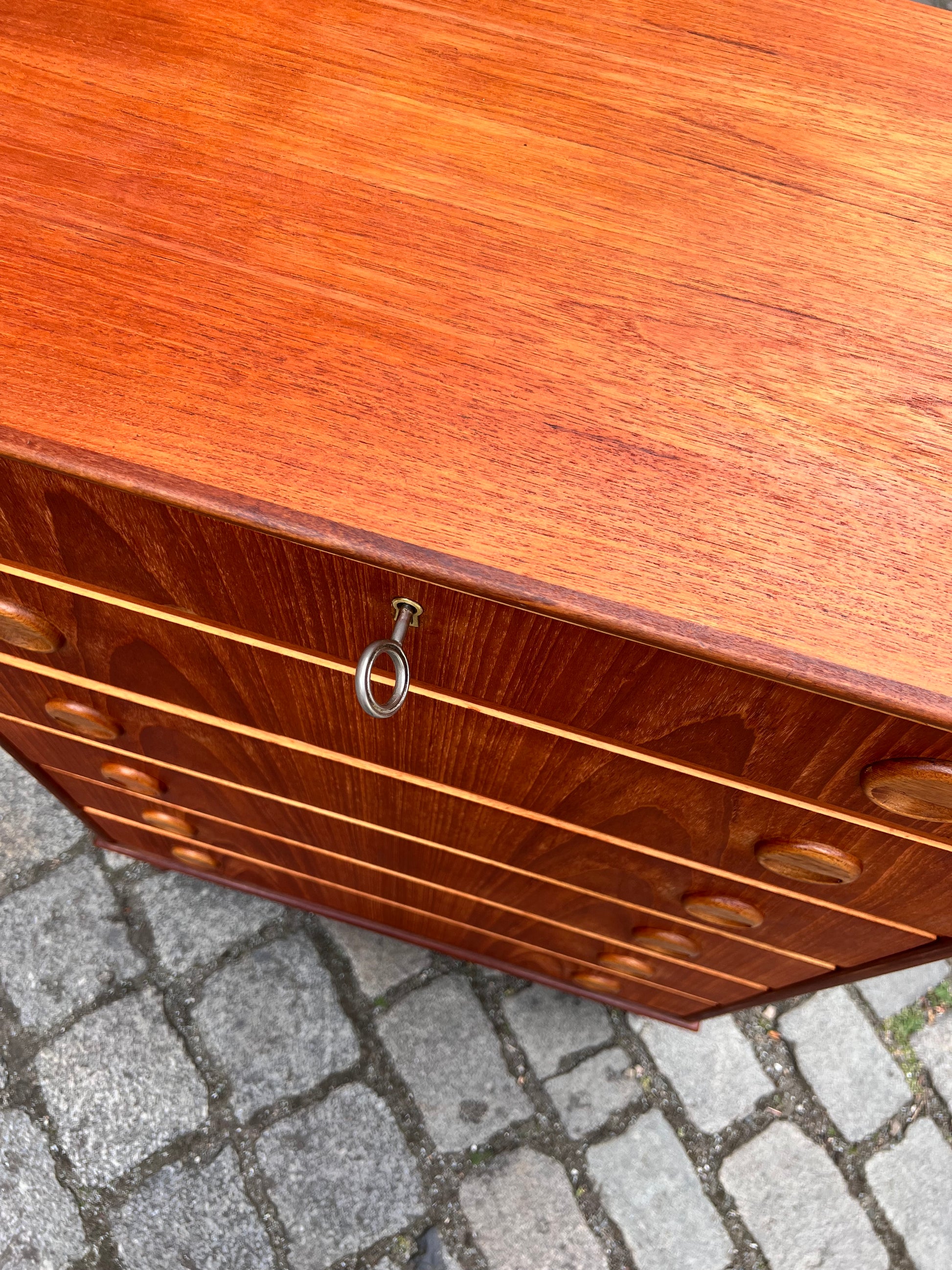 Kommode Teak von Kai Kristiansen aus Dänemark