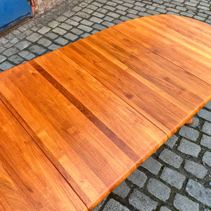 Ovaler ausziehbarer Esstisch Teak von Snedkergaarden