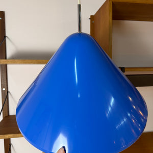 Hängelampe Modell Apollo blau Kunststoff von Nordisk Solar