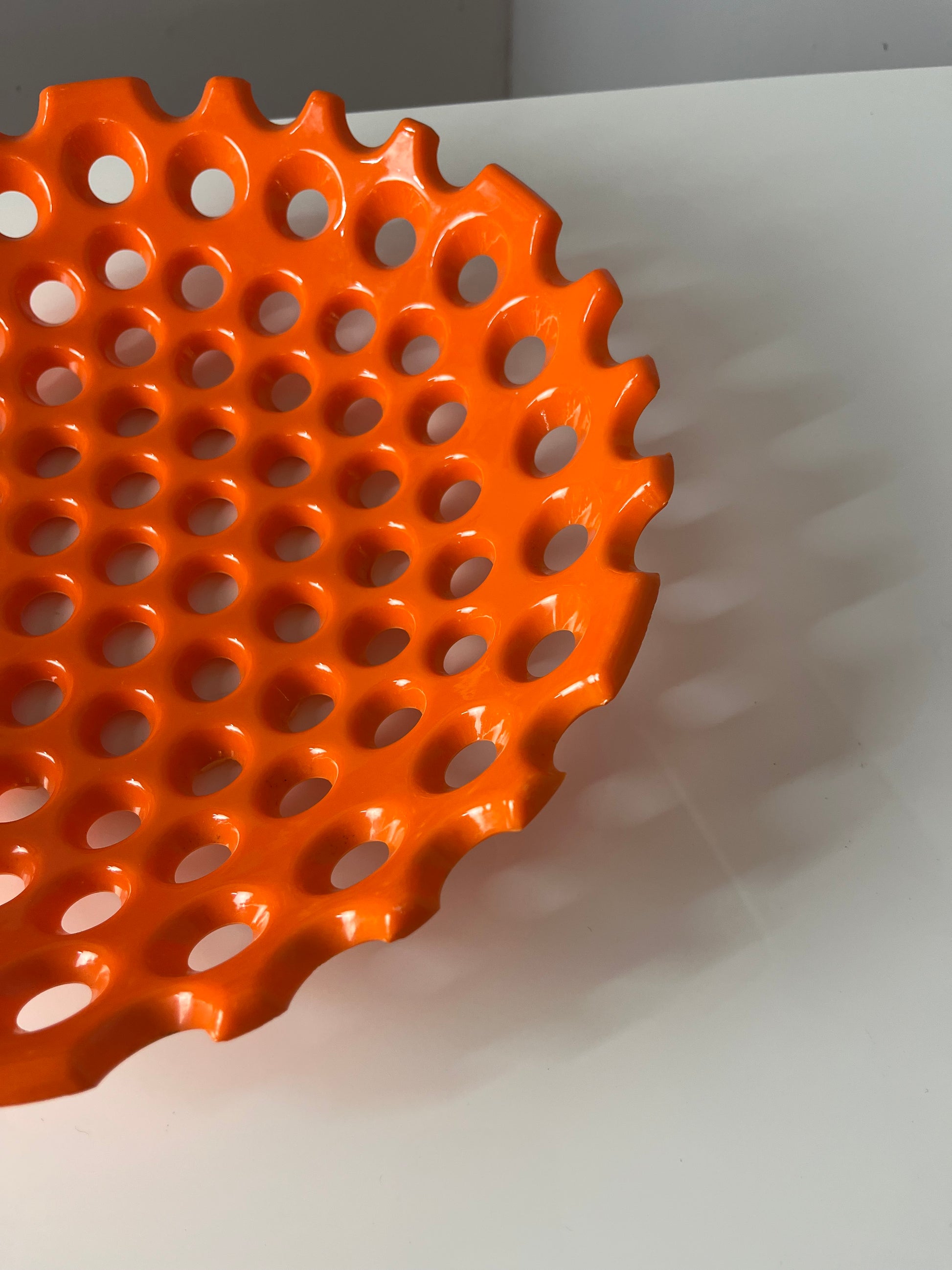 Schale orange Kunststoff