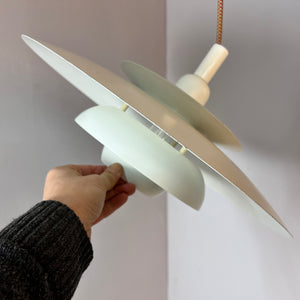 Lamellenlampe weiss Dänemark