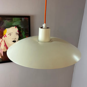 Lamellenlampe PH4 cremeweiß von Poul Henningsen für Louis Poulsen