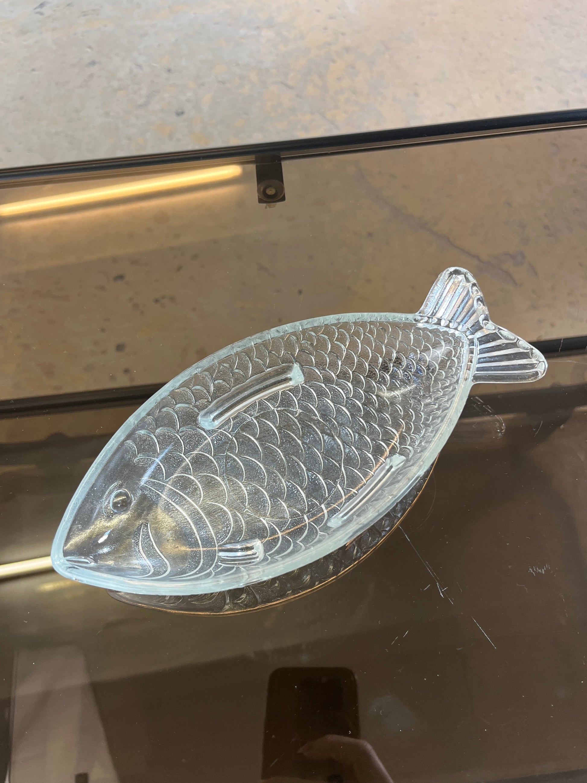 Schale Fisch von Ankerglas Bernsdorf