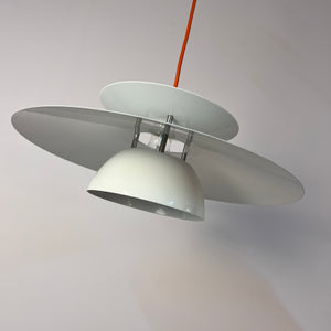 Lamellenlampe weiß aus Dänemark