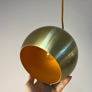 Kugellampe gold aus Dänemark
