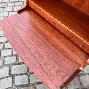 Bücherregal mit Sekretär und Kommode Teak Dänemark