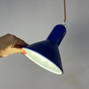 Trichterlampe Typ 4995 königsblau von Lyfa