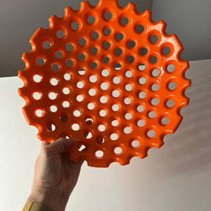 Schale orange Kunststoff