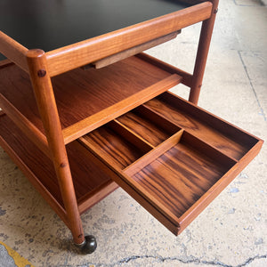 Barwagen Teak von Nissen Dänemark