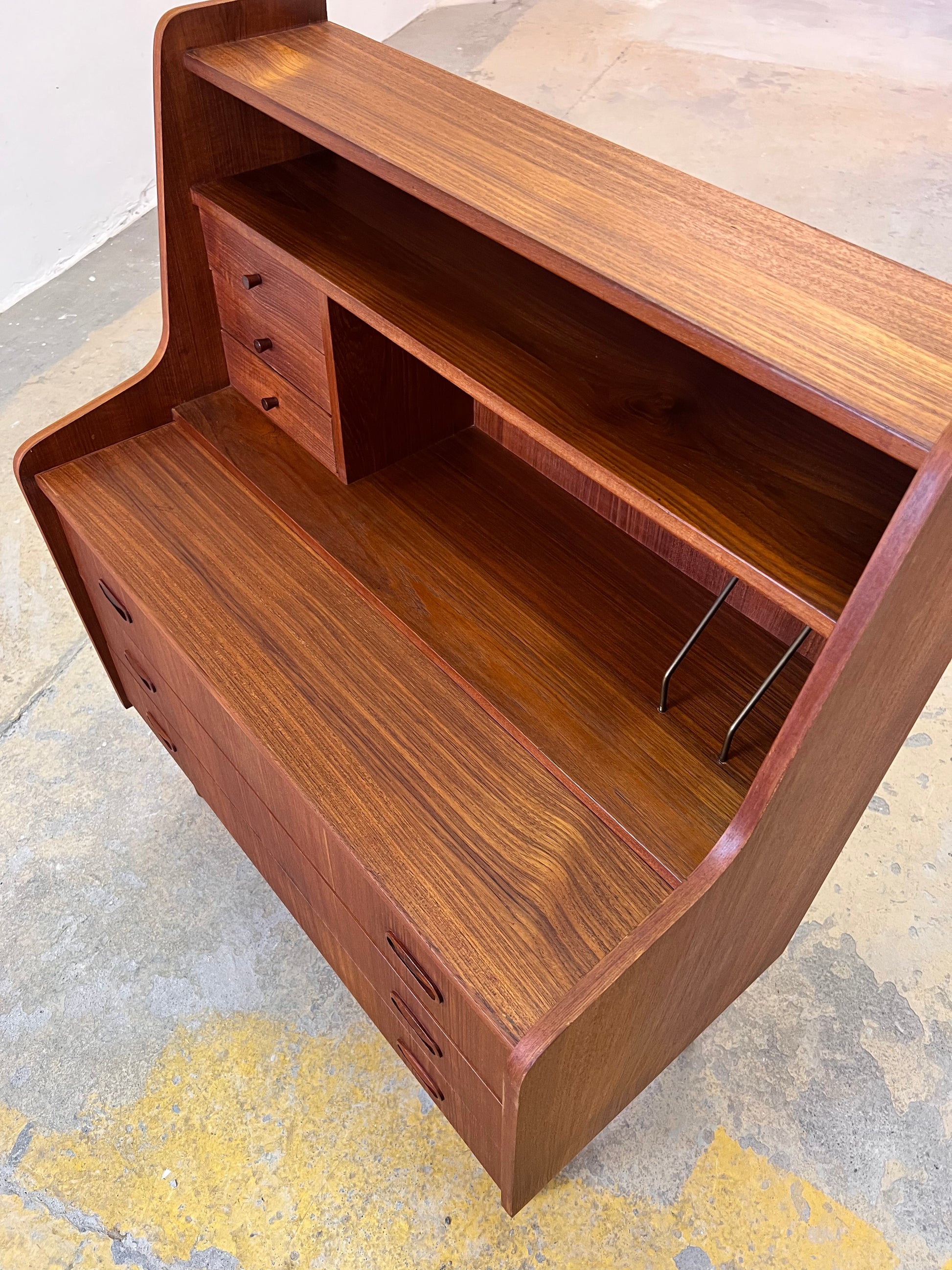 Sekretär Teak aus Dänemark