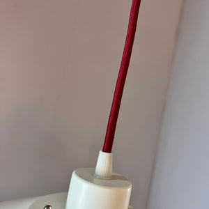Lamellenlampe weiß