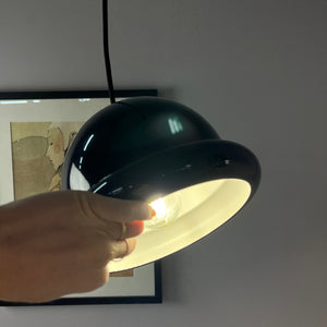 Hängelampe Bowlerhat schwarz