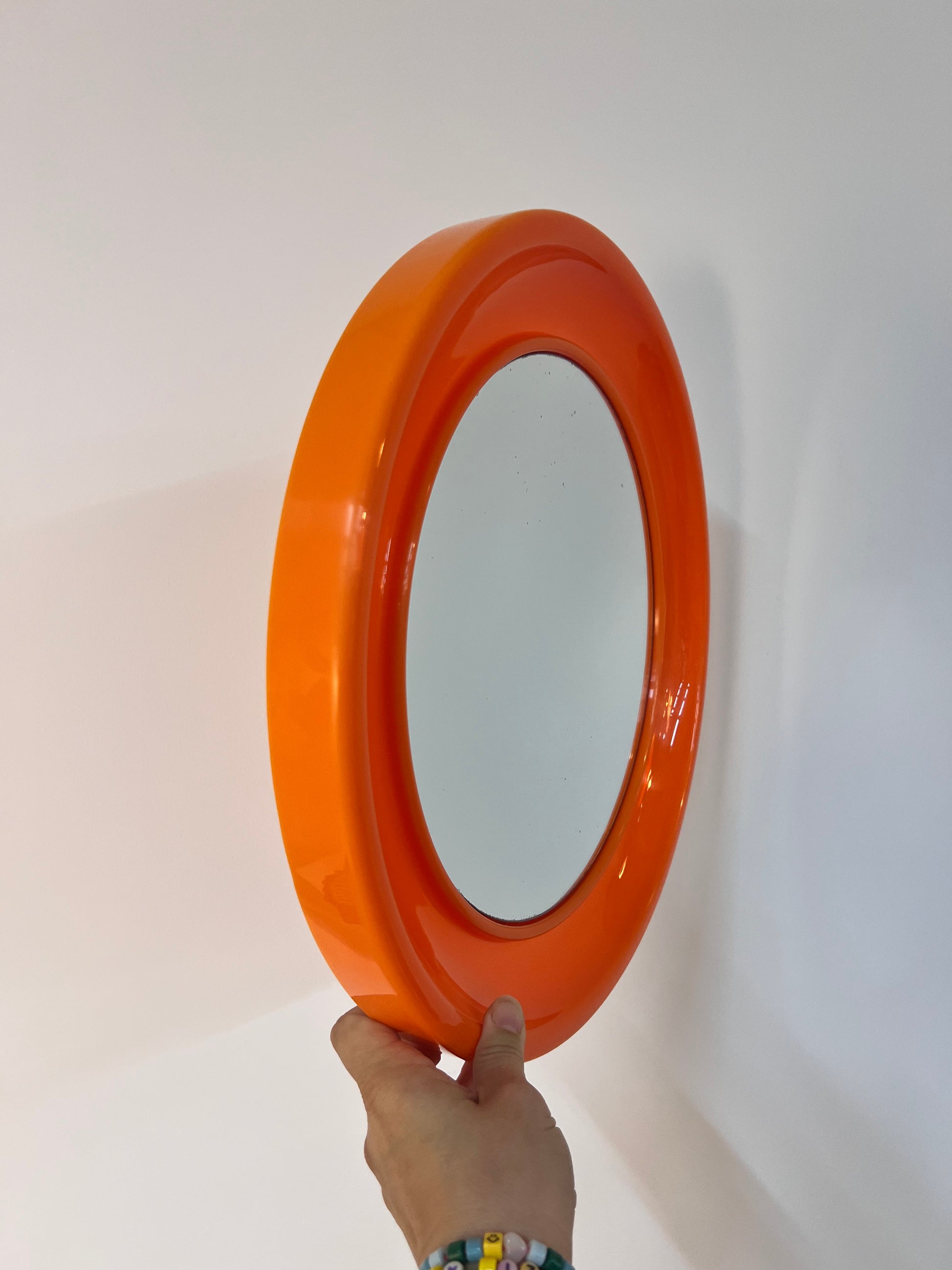 Kunststoff Spiegel Orange